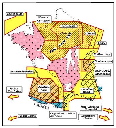 Carte rapports régionaux