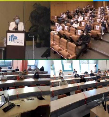 The start of the 2020-2021 academic year at IFP School