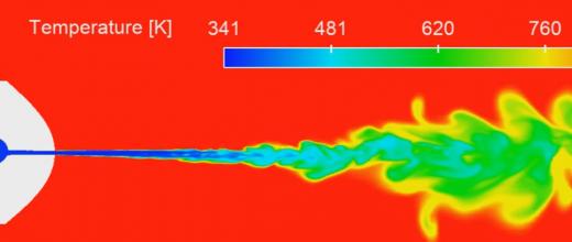 Simulation 3D injection Spray A